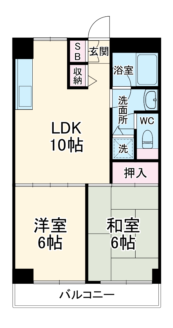 プレジデントビルの間取り