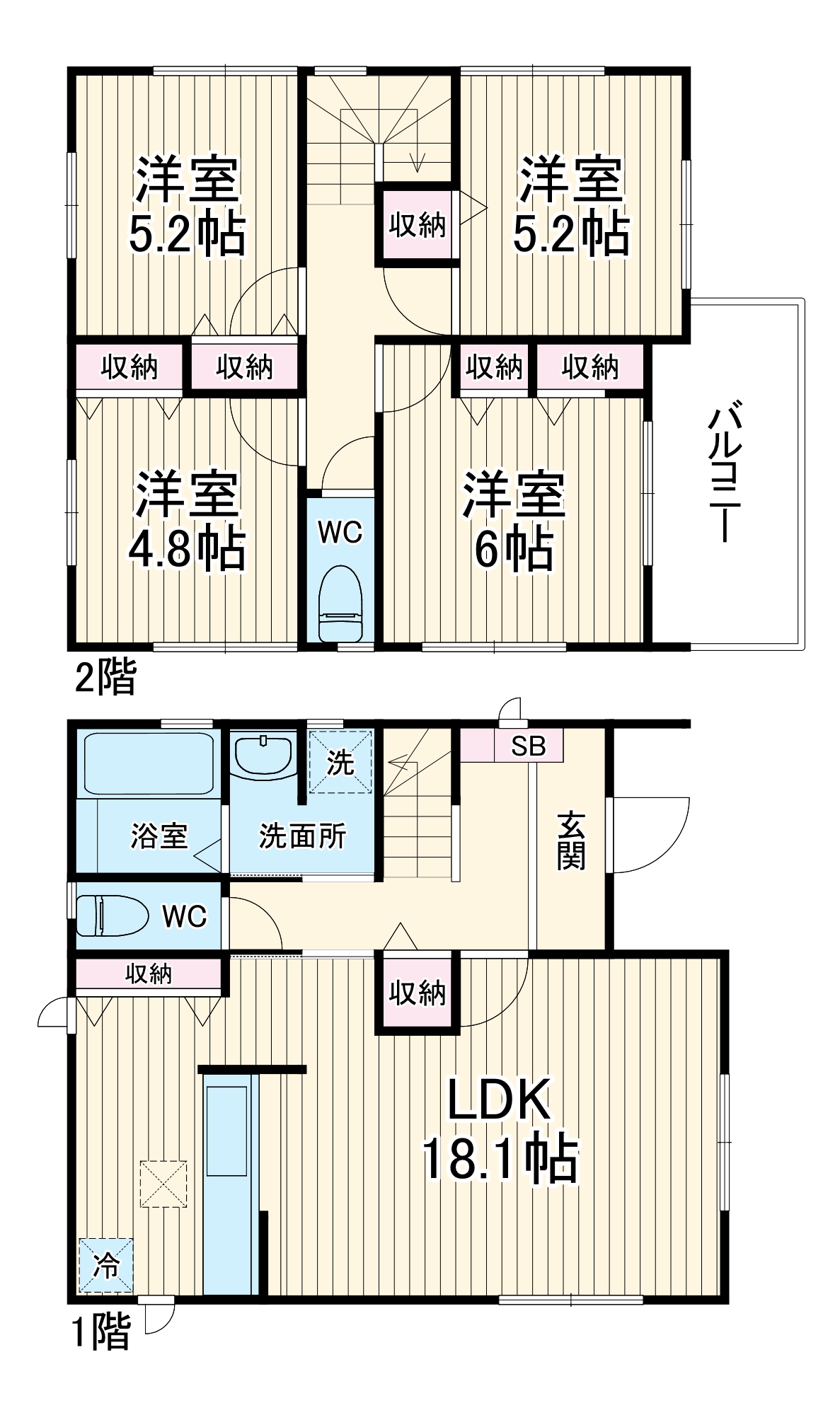 Kolet船橋咲が丘♯04の間取り