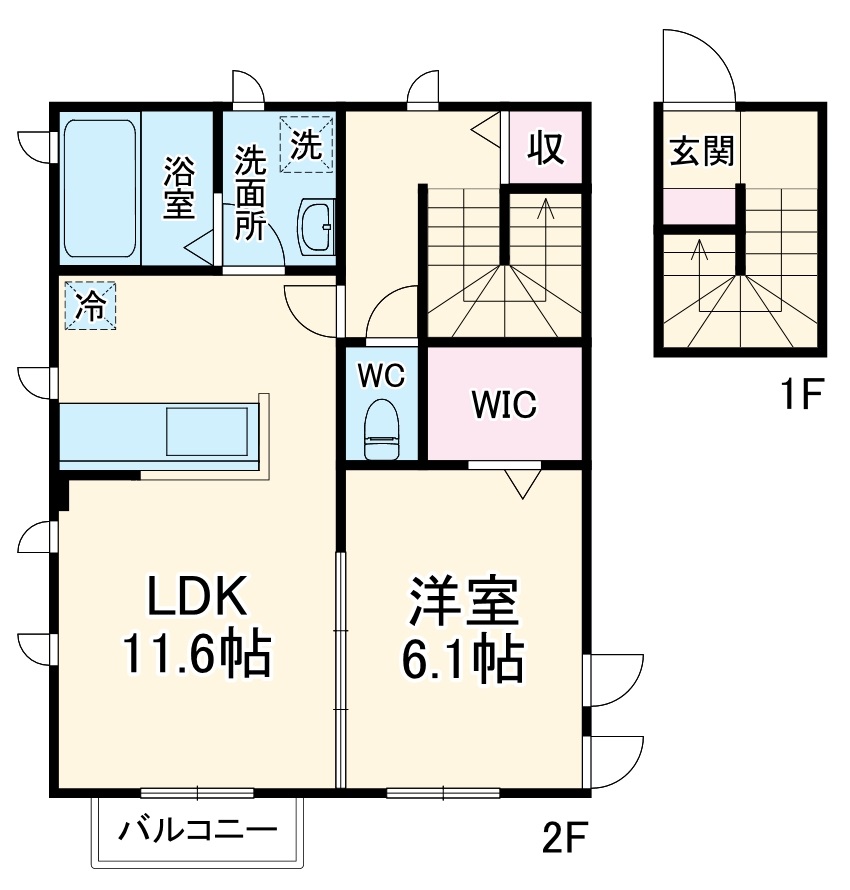 マイプレイスの間取り