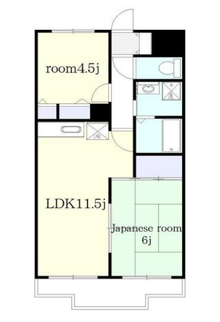シンワセントラルハイムの間取り