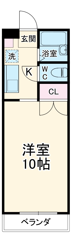 パレストモエの間取り