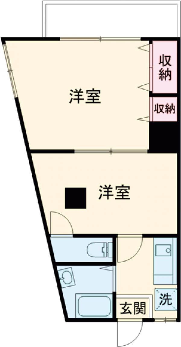 マンション美和の間取り