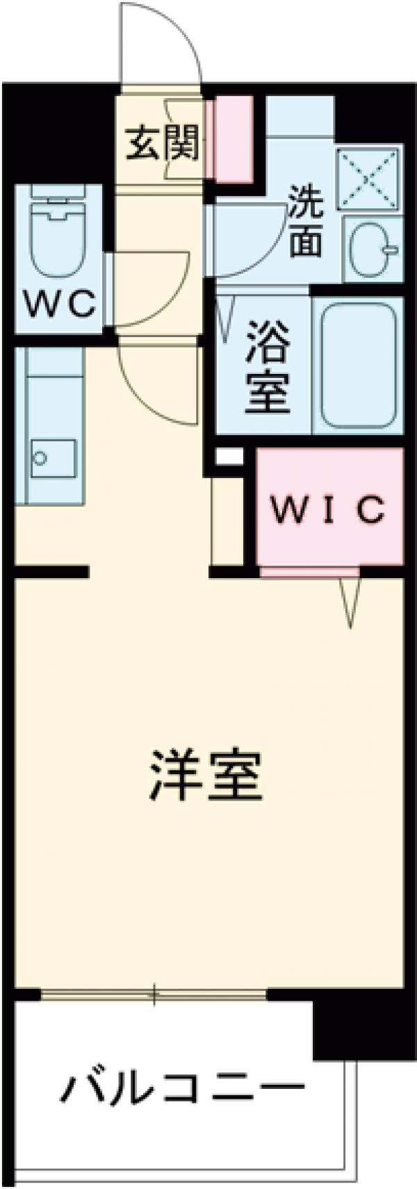 LIBTH東比恵の間取り