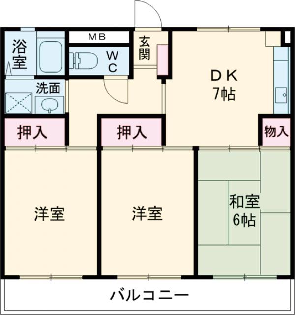 安河内ビルの間取り