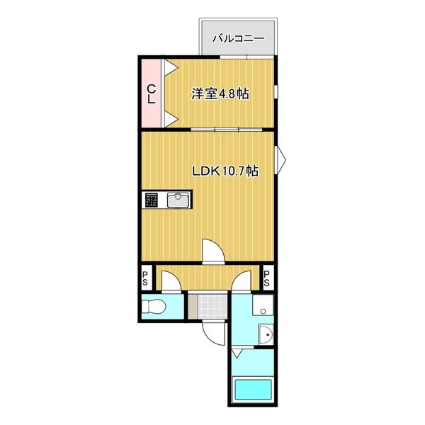 kit祝町の間取り