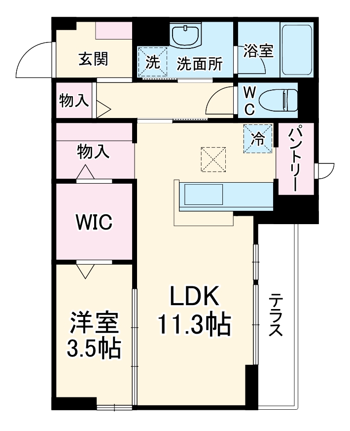 D-avance 西塚の間取り