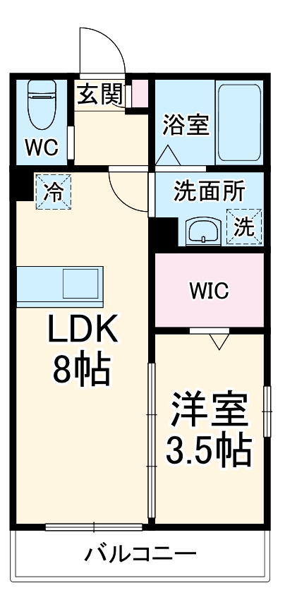 ソレイユ南柏の間取り