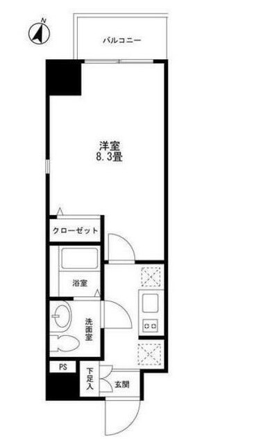 COMODO川崎の間取り