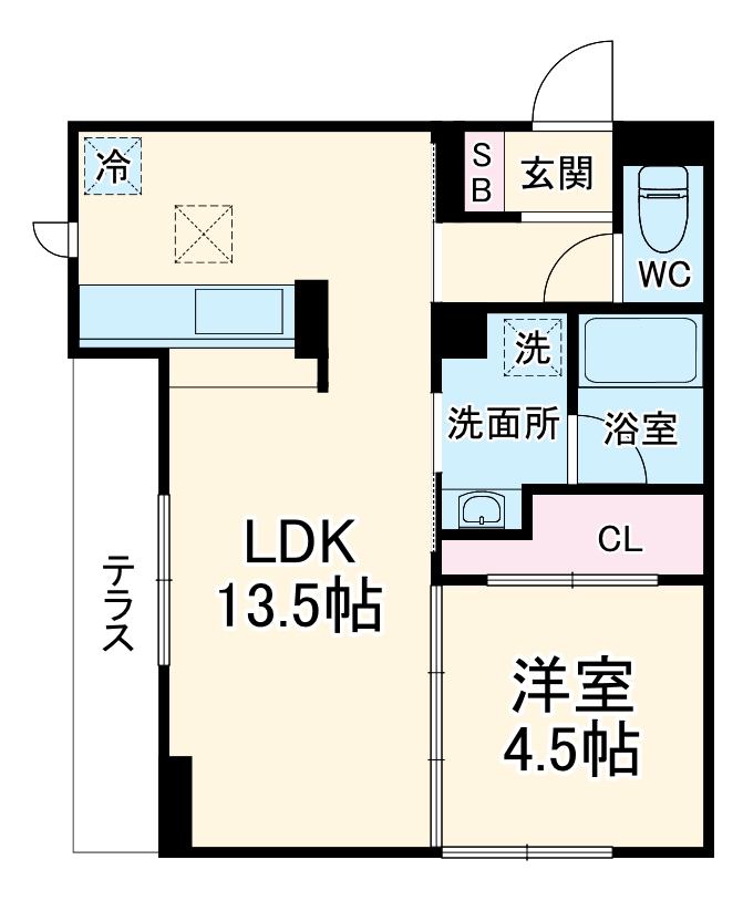 D-avance 西塚の間取り