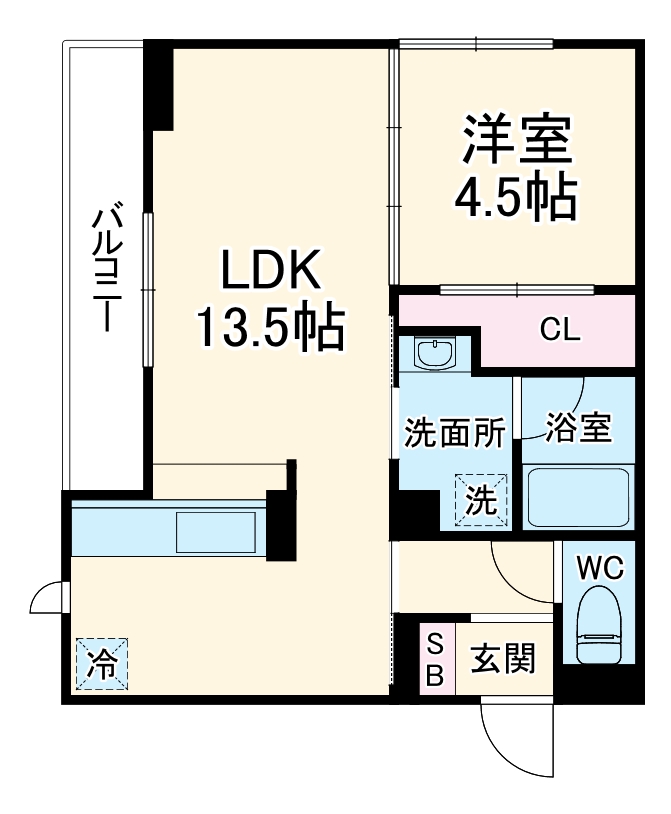 D-avance 西塚の間取り