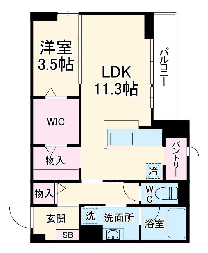 D-avance 西塚の間取り