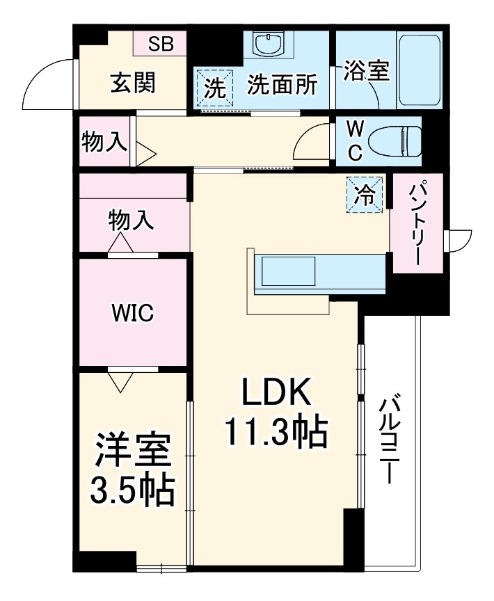 D-avance 西塚の間取り
