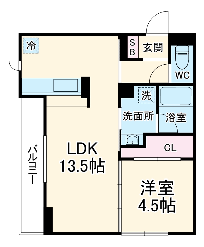 D-avance 西塚の間取り