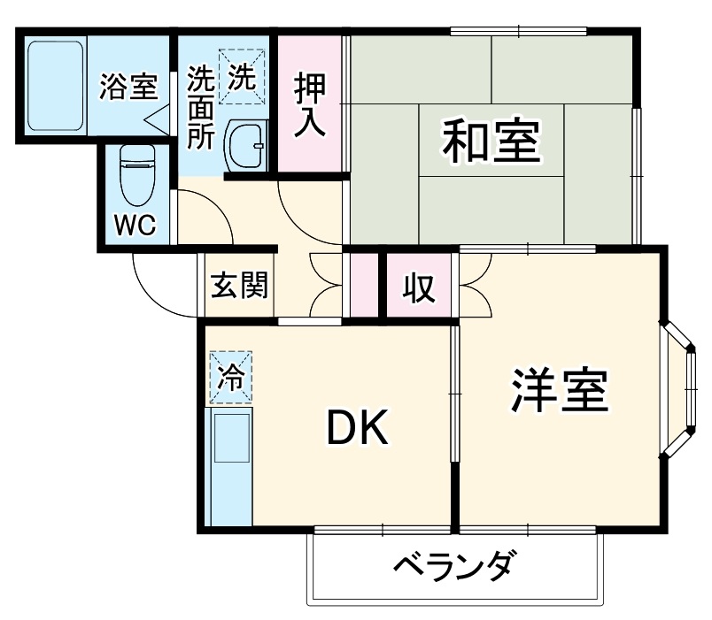グレイスコートの間取り