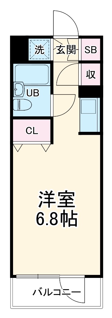 グランデ岸根公園Ⅱの間取り