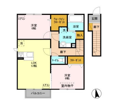 WIT浜野の間取り