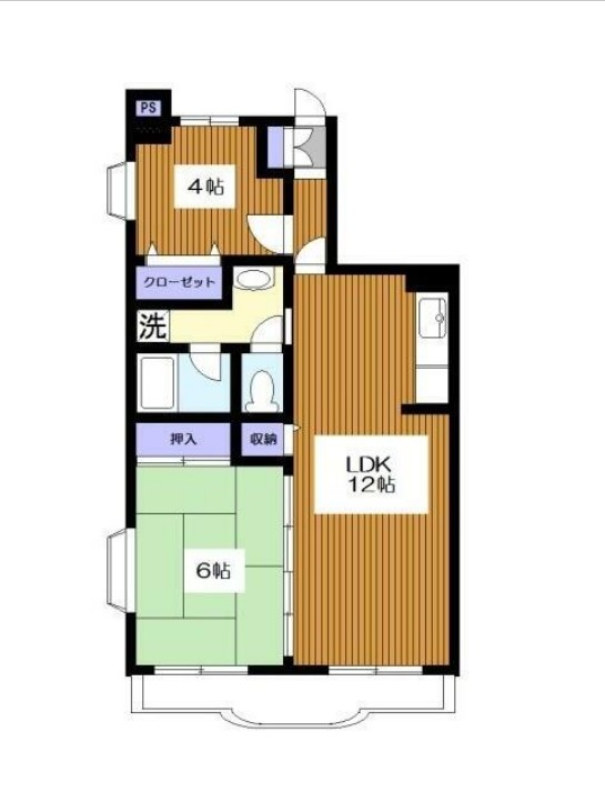 トーア・シティー弐番館の間取り