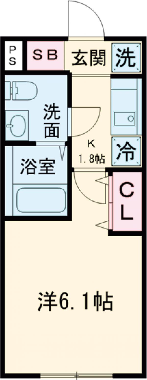 ローレル戸越の間取り