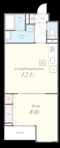 ville neuveの間取り