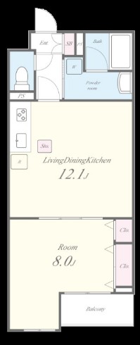 ville neuveの間取り