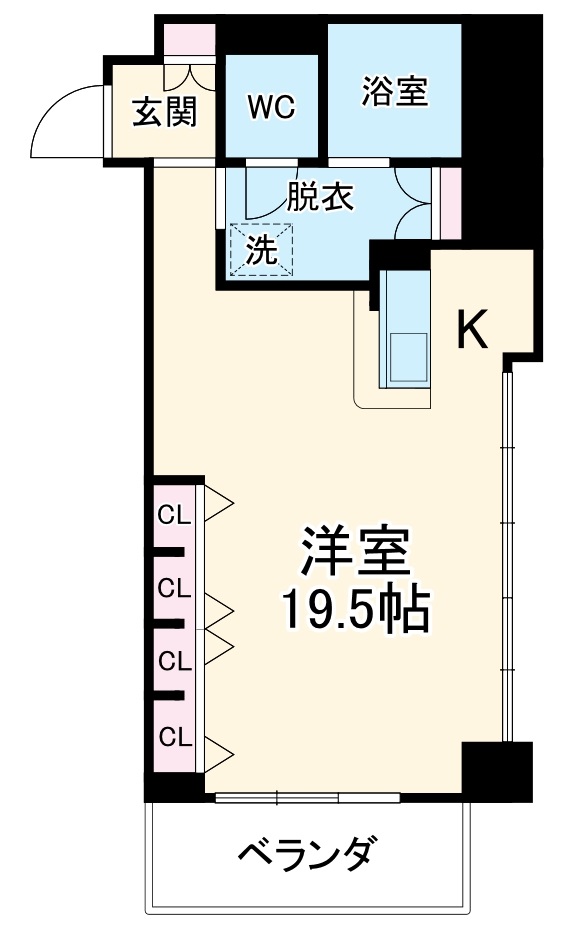 ロイヤルオーク栄セントラルプラザの間取り