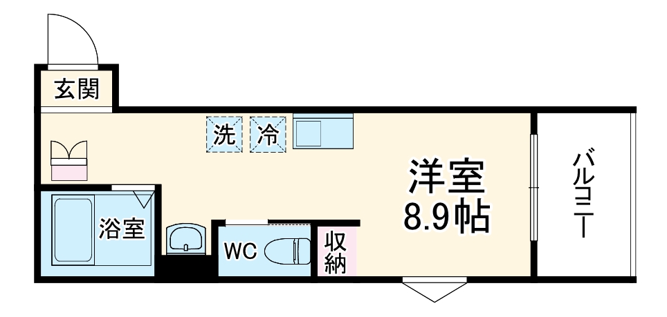 MELLAS相模原の間取り