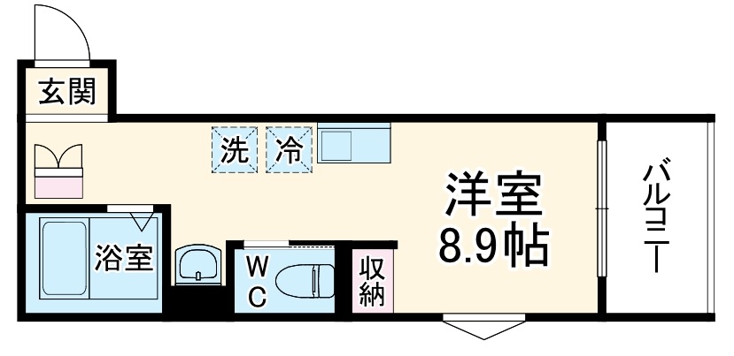 MELLAS相模原の間取り