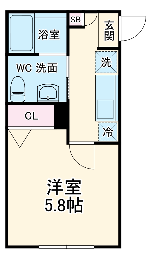 ルミア南鳩ヶ谷の間取り