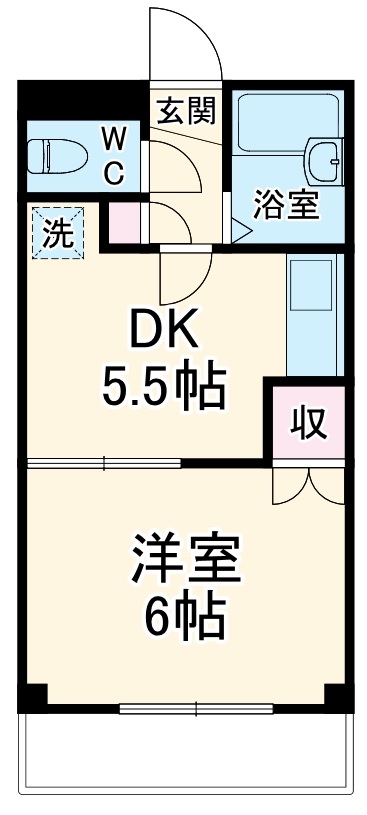 ブルーメ相模の間取り