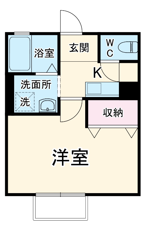 ジュネス春田野の間取り