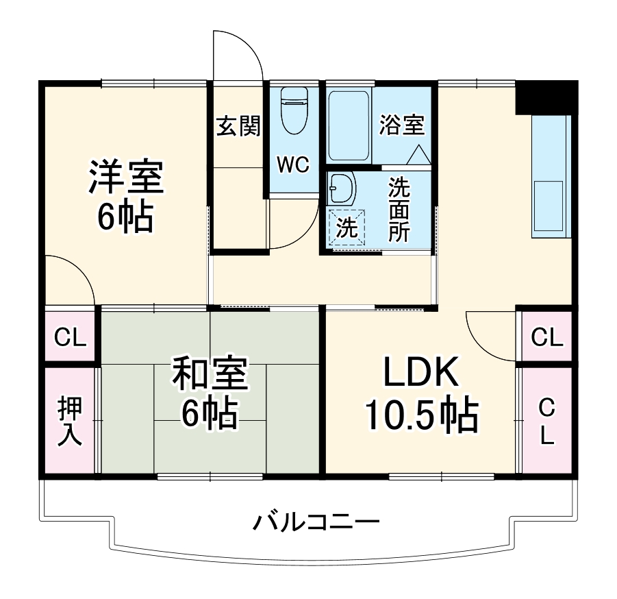 アクティブステージ江島の間取り