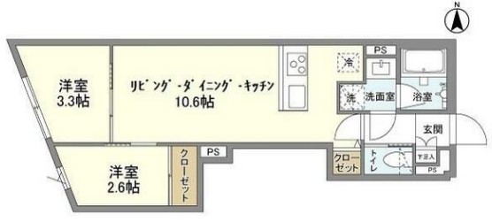 Grande Ikebukuro honchoの間取り