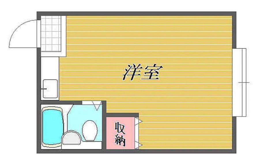 タッソーハイツの間取り