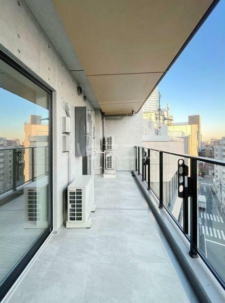 12/27 バルコニー