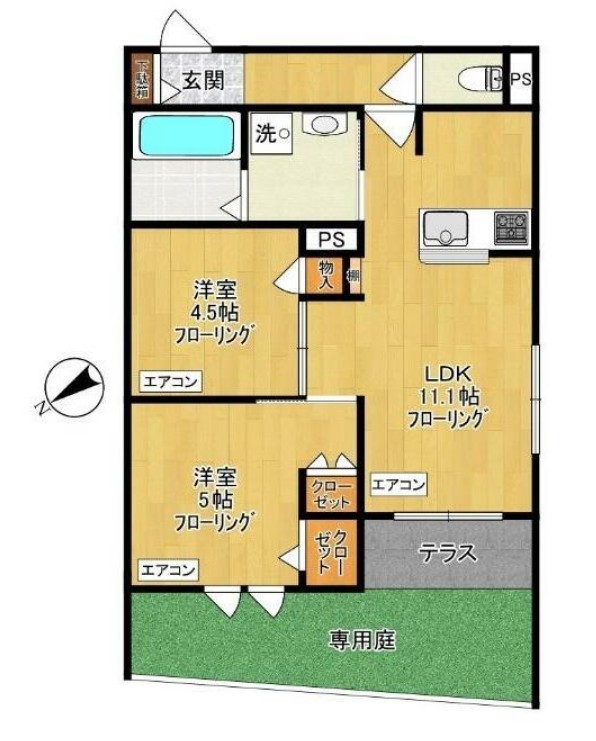 ゲートフロントの間取り