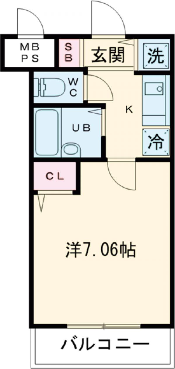 ガリシア江古田の間取り