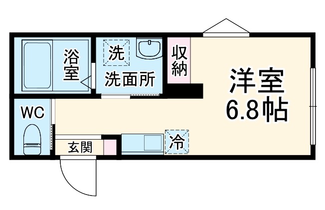 Boneca岩槻の間取り