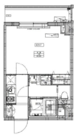 B CITY APARTMENT TOKYO NERIMAの間取り