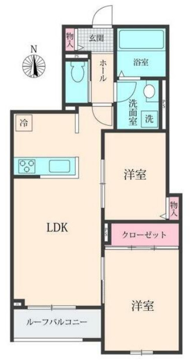 Belle Lead大倉山の間取り