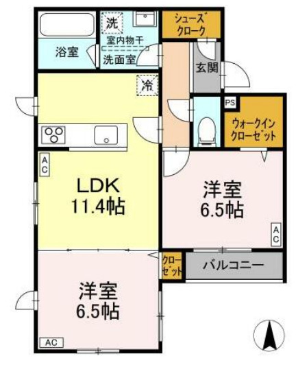 Bloom桜新町の間取り