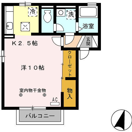 デルニエⅥの間取り