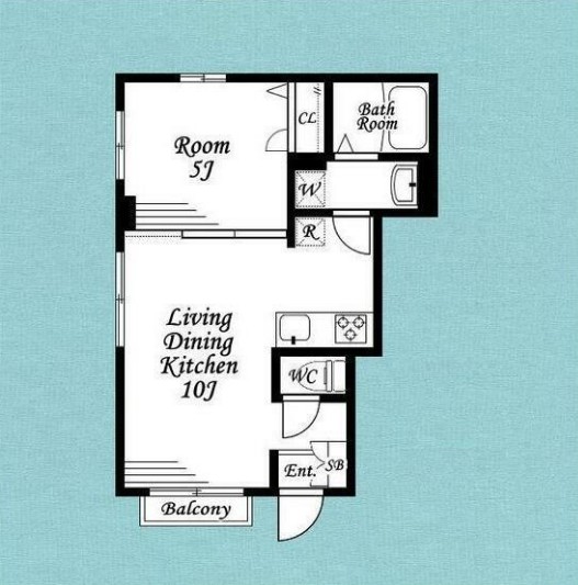 Libra川崎の間取り