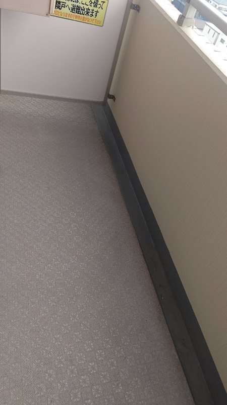 9/21 バルコニー