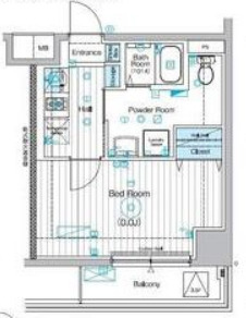 MAXIV ALIVE堀切菖蒲園の間取り