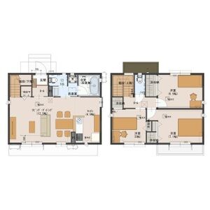 本陣タウンBの間取り