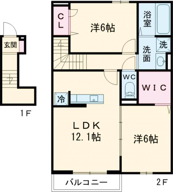 ルミエールKⅦの間取り