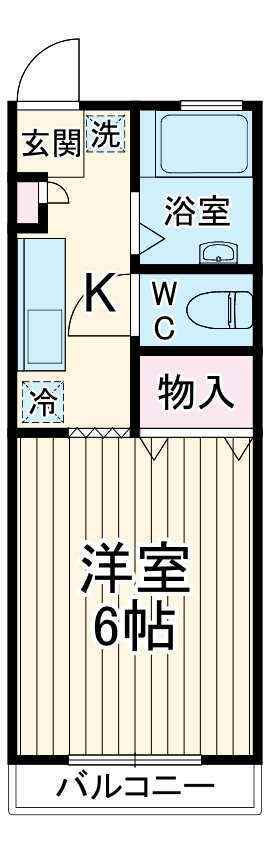 グレースハイムの間取り