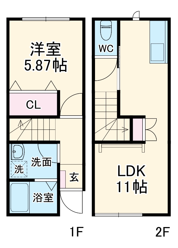 HAPPY CATの間取り