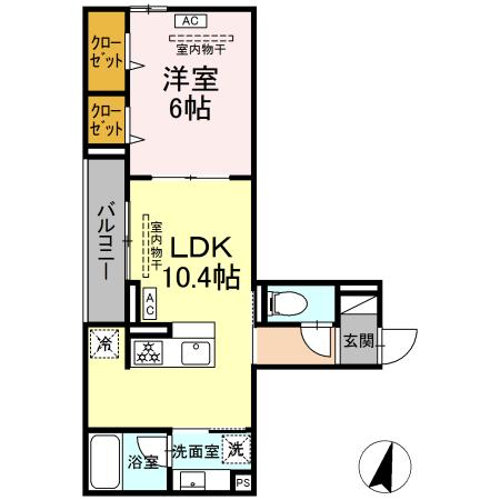 ドムスクレスト湘南台の間取り