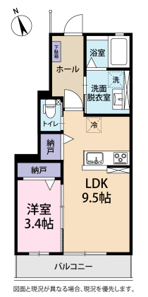Forest伏見Aの間取り